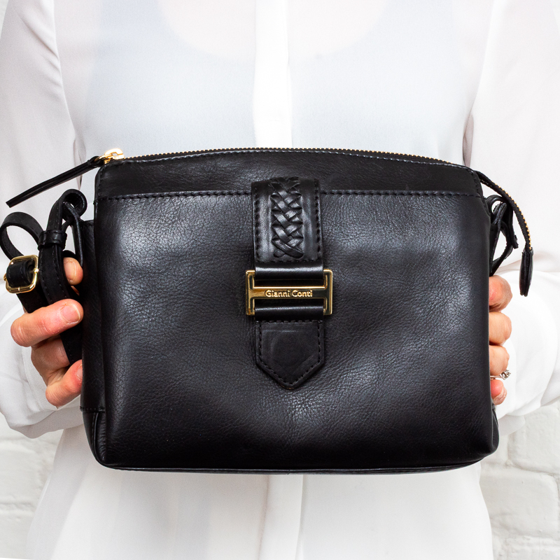 4334696 Handbag - Black Leather
