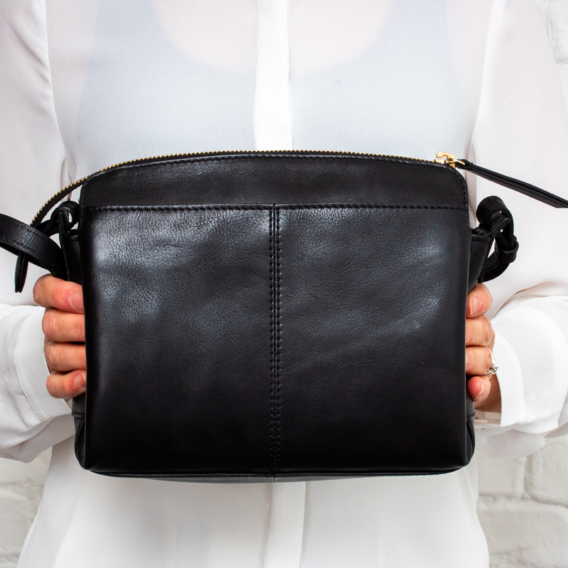 4334696 Handbag - Black Leather