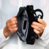 585555 Handbag -  Black Leather