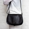 6553631 Handbag - Black Leather