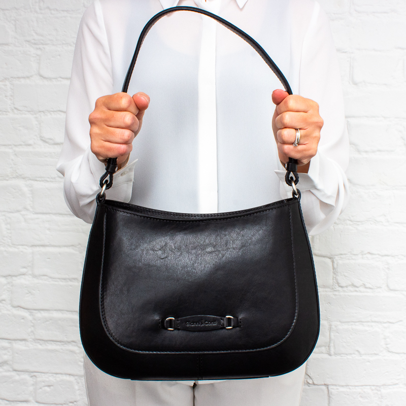 914200 Handbag - Black Leather