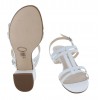 Italia B621 Sandals - White