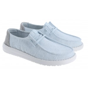 Hey Dude Wendy Eyelet 43128 Shoes - Ancient Blue 