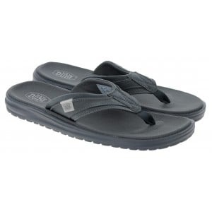 Hey Dude Sami 40137 Toe Post Sandals - Slate