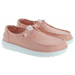 Hey Dude Wendy Canvas 40902 Shoes - Pink