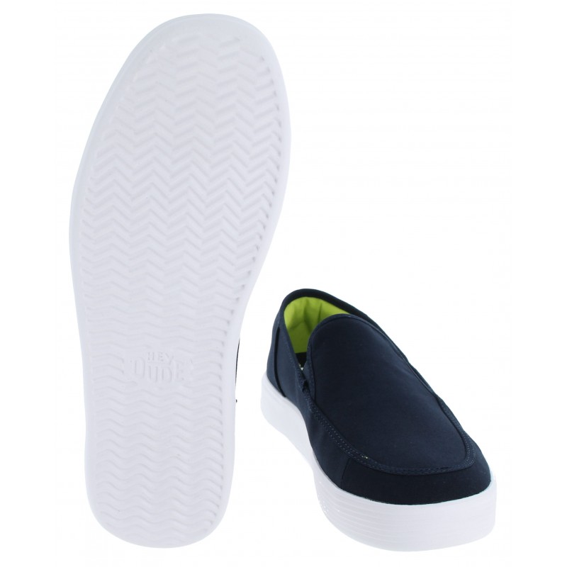 Sunapee Canvas 41093 Shoes - Navy/White