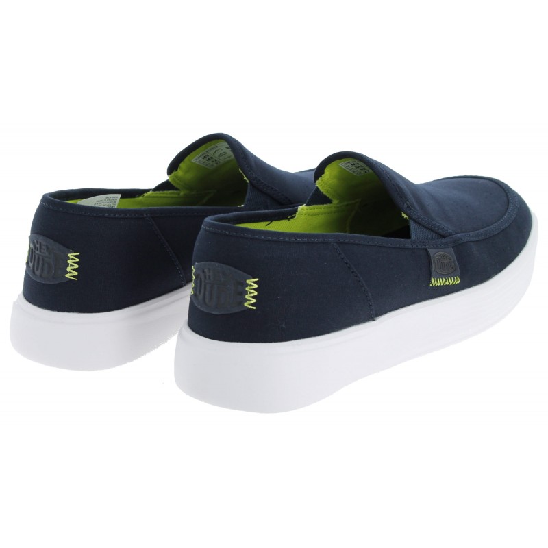 Sunapee Canvas 41093 Shoes - Navy/White