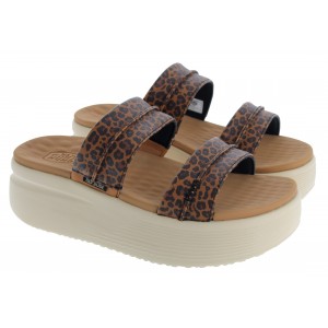 Hey Dude Austin Slide Classic - Tan Leopard