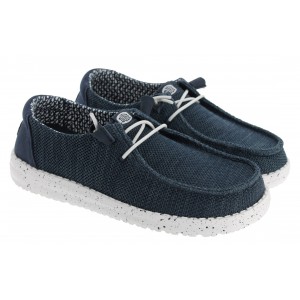 Hey Dude Wendy Stretch Sox Shoes - Navy