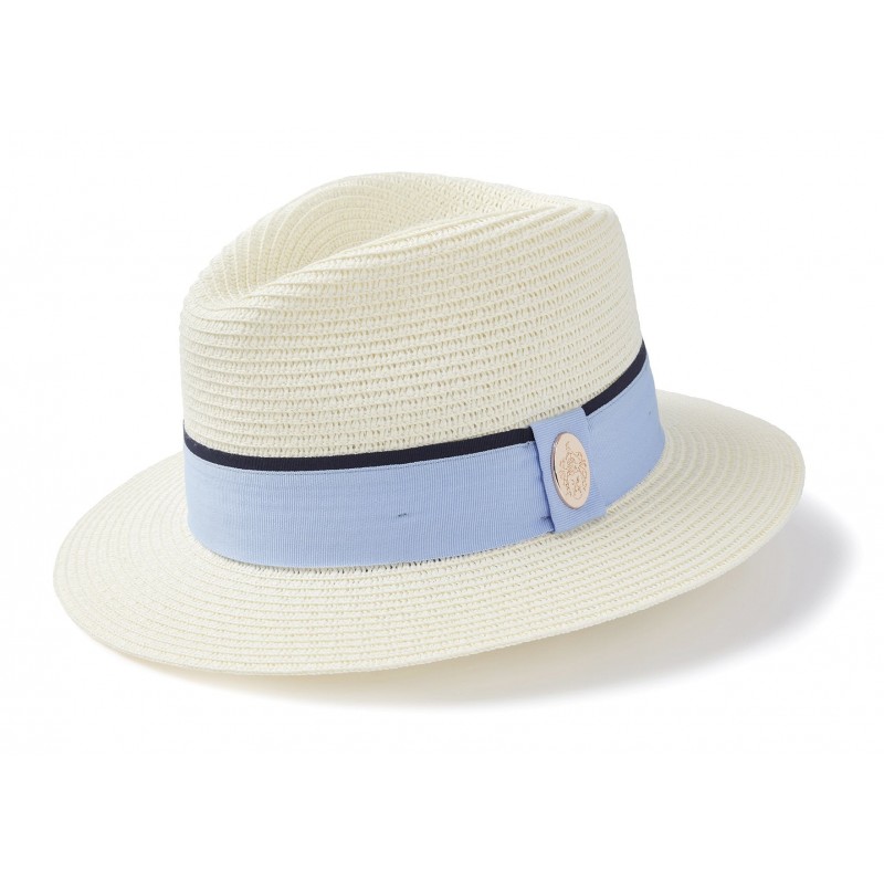 The Orford Fedora | cornflower blue ribbon.