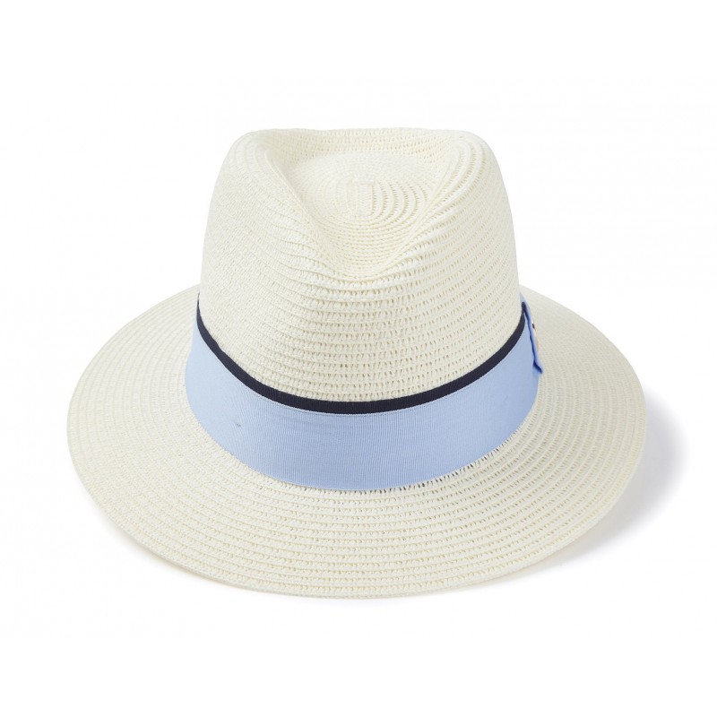 The Orford Fedora | cornflower blue ribbon.