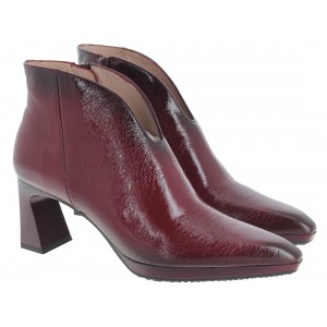 Hispanitas Atlanta HI254270 Ankle Boots - Burgundy Patent