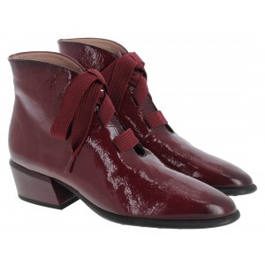 Hispanitas Verona PHI254255 Ankle Boots - Burgundy Patent