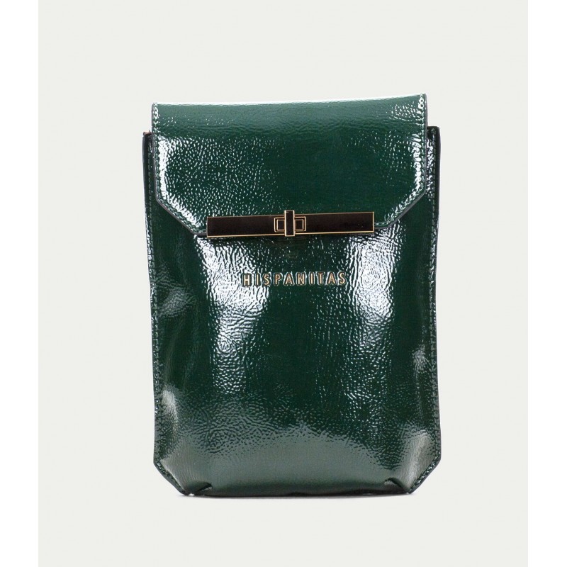 Bolsos-I23 B1232940 Phone Bag - Forest Leather