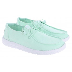 Hey Dude Wendy Canvas 40902 Shoes - Bay Blue