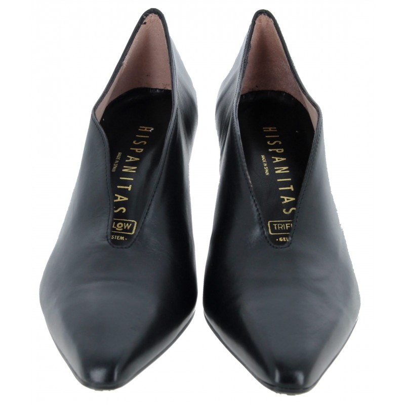 Hispanitas Dalia Women's Heels In Black Leather #hv232550 shoes
