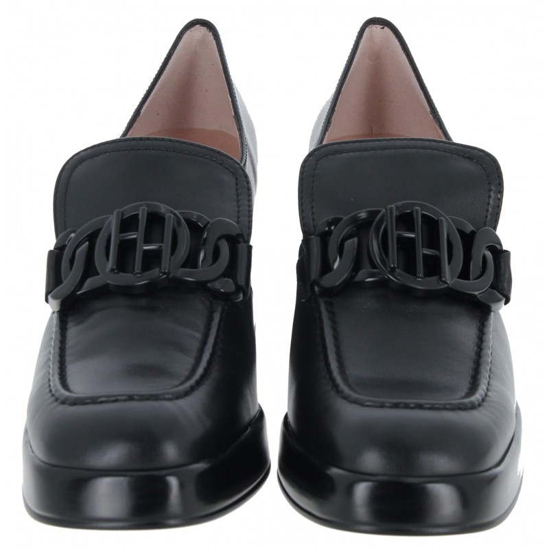 Amazon.com | BATONE Womens Platform Heels Pumps Elegant Chunky Block Heel  Shoes for Women High Heel Dress Shoes for Party Prom Lovely,Black,4 | Pumps