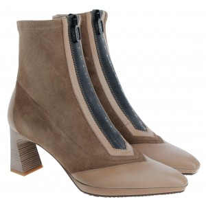 Hispanitas Atlanta HI254186 Heeled Ankle Boots - Topo Leather