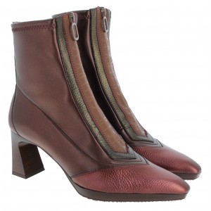 Hispanitas Atlanta CHI254186 Ankle Boots - Wine Leather