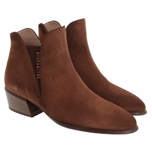 Hispanitas Verona PHI254383 Heeled Ankle Boots - Hazelnut Suede
