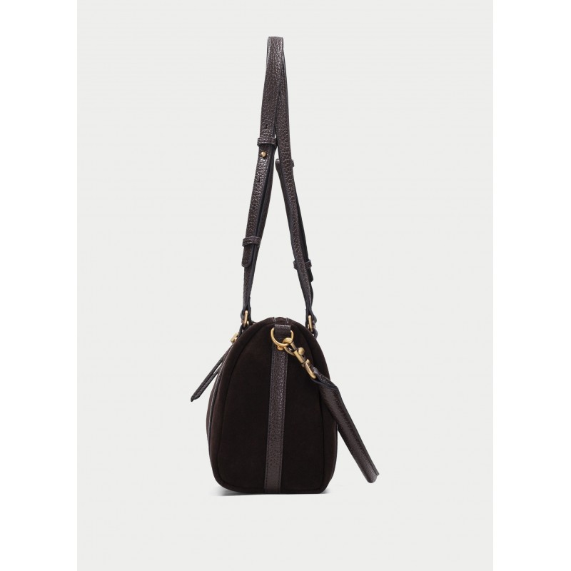 Bolsos BI264936 Shoulder Bag - Espresso Suede