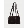 Bolsos BI264936 Shoulder Bag - Espresso Suede