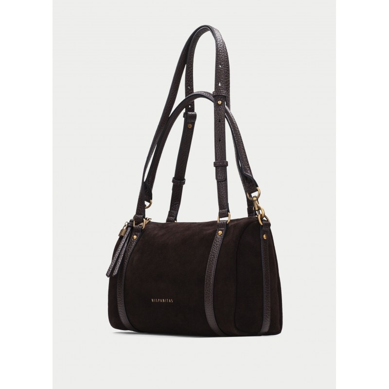 Bolsos BI264936 Shoulder Bag - Espresso Suede