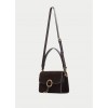 Bolsos BI264945 Shoulder Bag - Espresso Suede