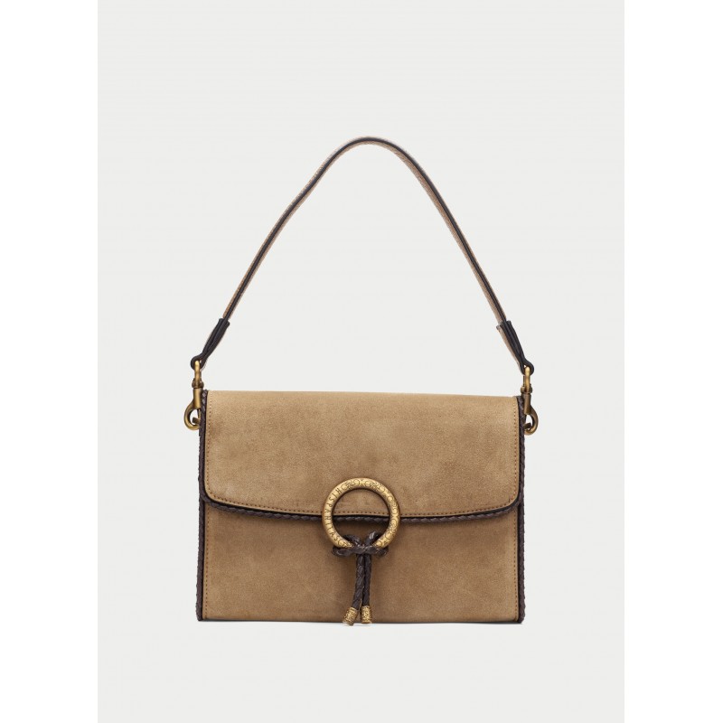 Bolsos BI264945 Shoulder Bag - Honey  Suede