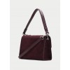 Bolsos BI264945 Shoulder Bag - Burgundy Suede