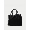 Bolsos BI265022 Tote Bag - Black Suede
