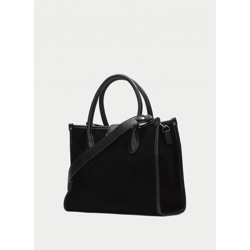 Bolsos BI265022 Tote Bag - Black Suede