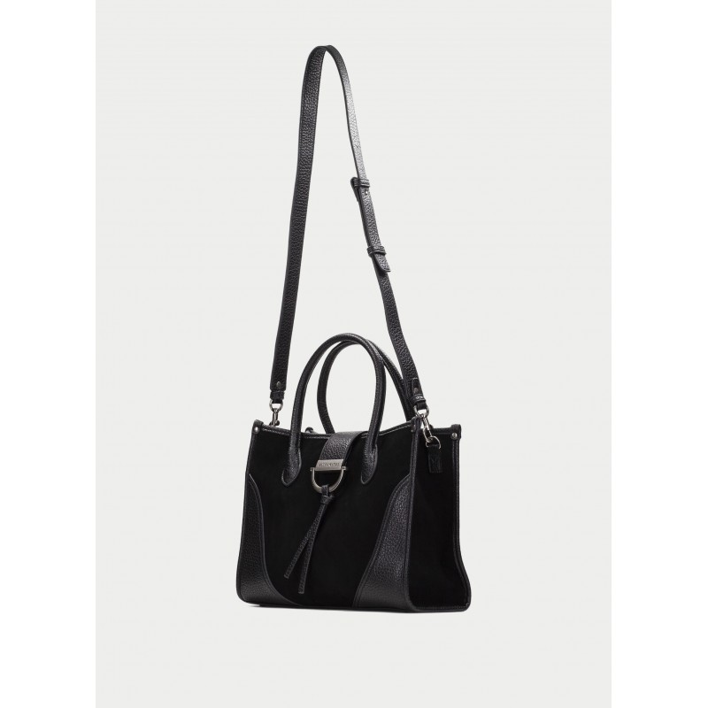 Bolsos BI265022 Tote Bag - Black Suede