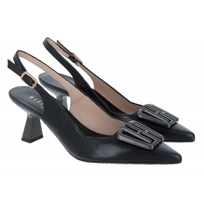 Nova HV243282 Heeled Shoes - Black  Leather
