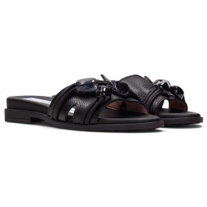 Hispanitas Bali HV264683 Mules - Black Leather