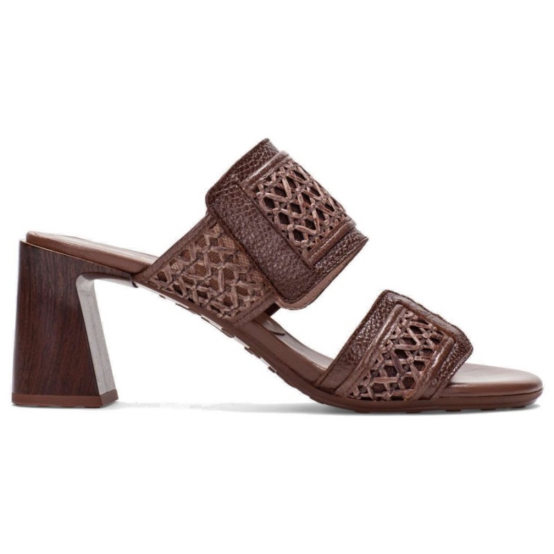 Orquidea RHV264747 Heeled Mules - Avellana Orquidea RHV264747 Heeled Mules - Avellana