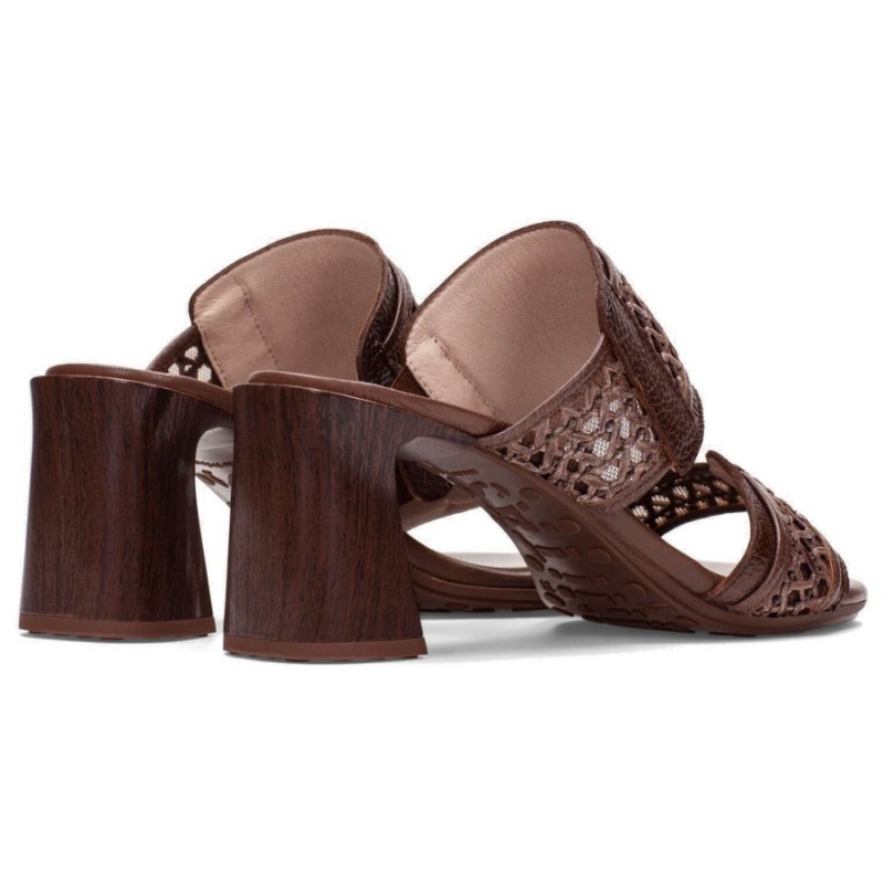 Orquidea RHV264747 Heeled Mules - Avellana Orquidea RHV264747 Heeled Mules - Avellana