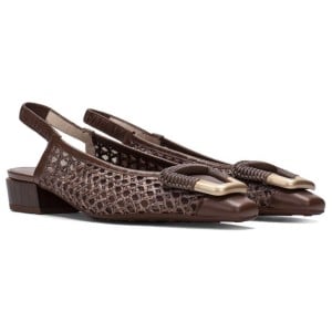 Hispanitas Azucena RHV264658 Slingbacks - Hazelnut Leather