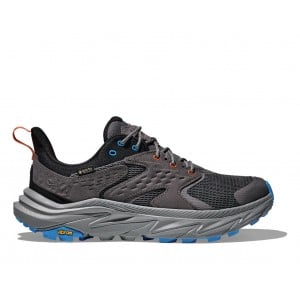 Hoka M Anacapa 2 Low GTX Trainers - Satellite Grey / Black