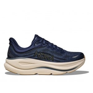 Hoka M Bondi 9 Trainers - Midnight Blue / Varsity Navy