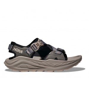 Hoka M Infini Hike TC Sandals - Black / Cement