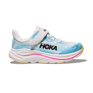 Hoka Clifton 10 Little Kids 1168873 Trainers - Frost / Soaring Blue
