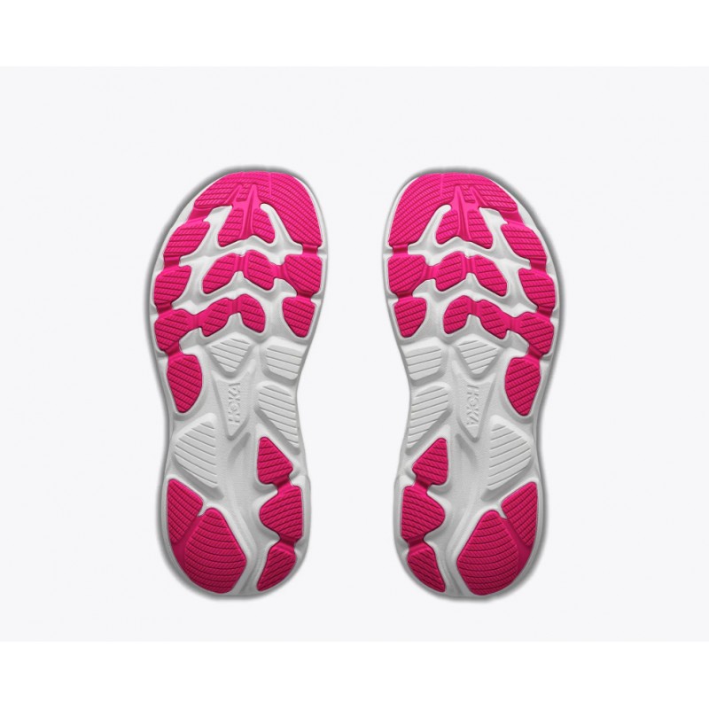 Clifton 10 Big Kids 1168860 Trainers - Overcast/Neon Dragonfruit
