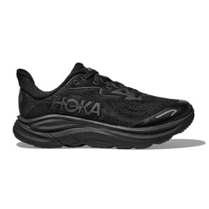 Hoka Clifton 10 Big Kids Trainers 1168860 - Black/Black