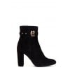 Mayfair Suede Ankle Boot - Black Suede