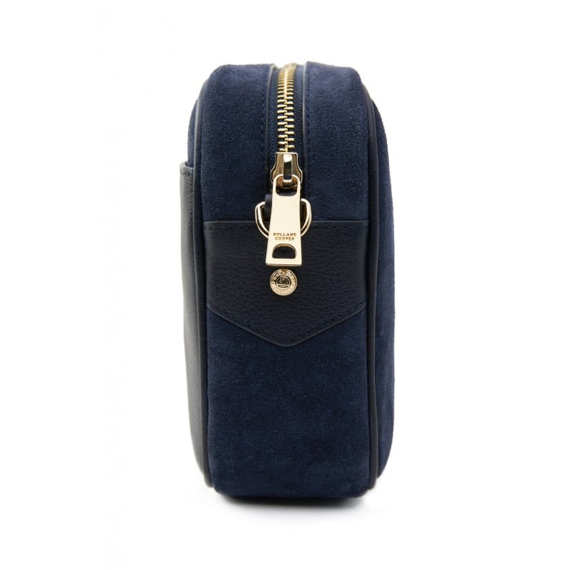 Soho Camera Bag - Ink Navy Suede