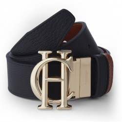 Holland Cooper HC Classic Belt Reversible -  Black / Tan Leather
