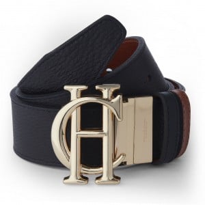 Holland Cooper HC Classic Belt Reversible -  Black / Tan Leather