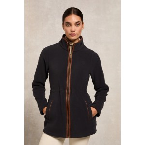 Holland Cooper Country Longline Fleece - Ink Navy