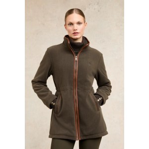 Holland Cooper Country Longline Fleece - Khaki
